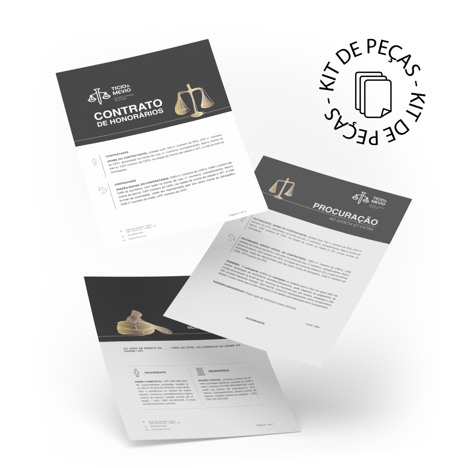 Procuração – Modelos Visual Law