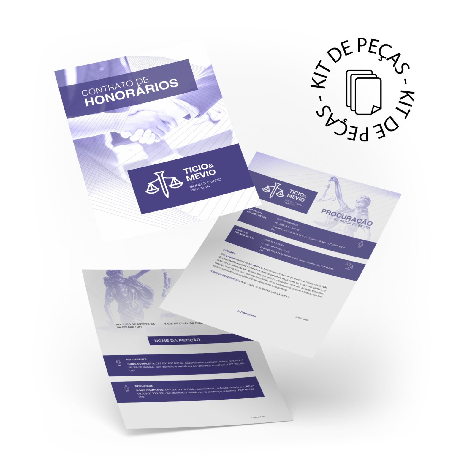 Procuração – Modelos Visual Law